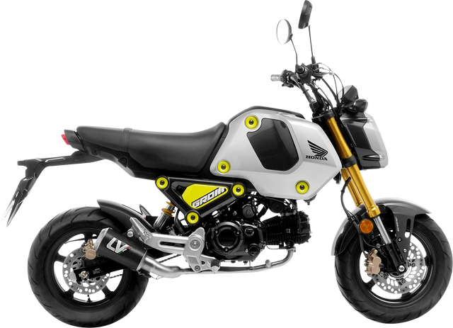 LeoVince LV-10 Exhaust - Carbon Fiber 15252CU - Honda MSX125/Grom 2022-2024