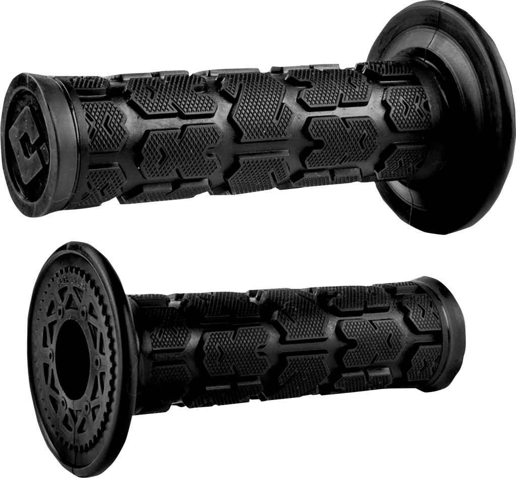 ODI Rogue MX Single Ply Grips - Black H03RGB
