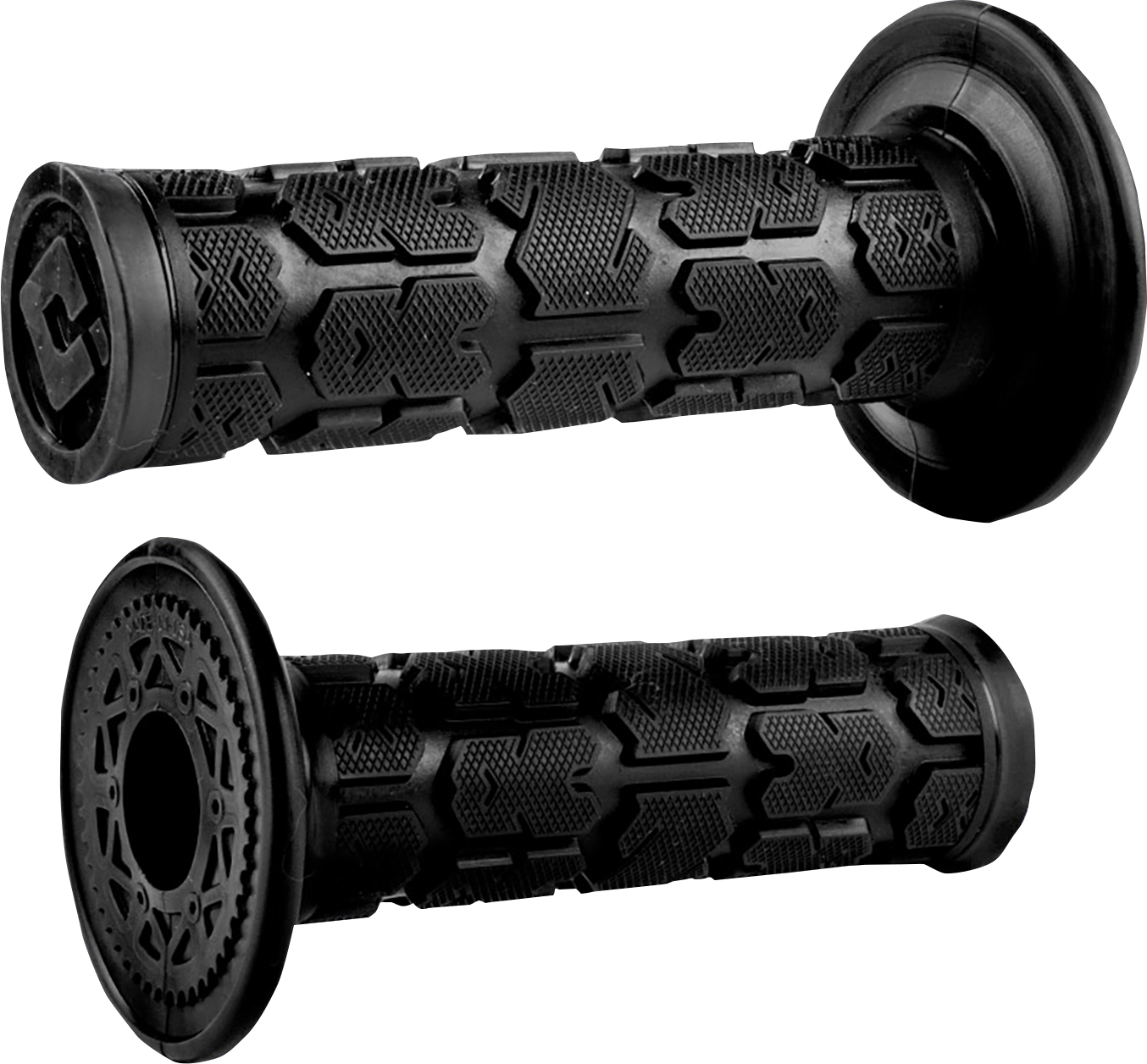 ODI Rogue MX Single Ply Grips - Black H03RGB