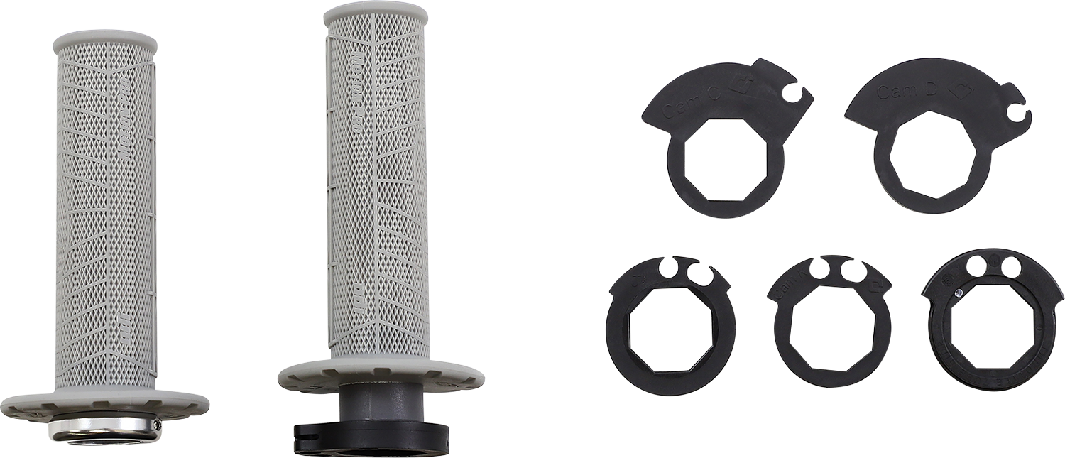 ODI DirtControl V2 Lock-On Grips - Gray B36MPG-S