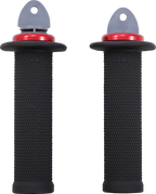 ODI Ruffian ATV/PWC Grips - Black/Red J33RFB-R