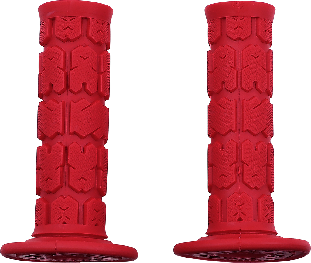 ODI Rogue MX Single Ply Grips - Red H03RGR
