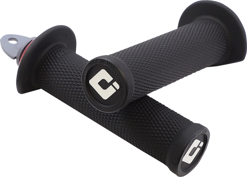 ODI Ruffian ATV/PWC Grips - Black/Red J33RFB-R