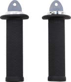 ODI Ruffian ATV/PWC Grips - Black/Silver J33RFB-S