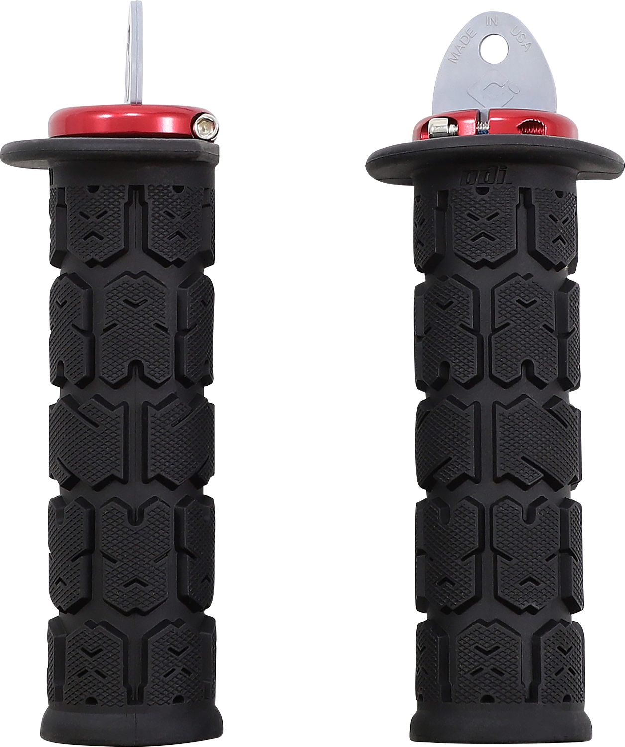 ODI Rogue ATV/PWC Grips - Black/Red J33RGB-R