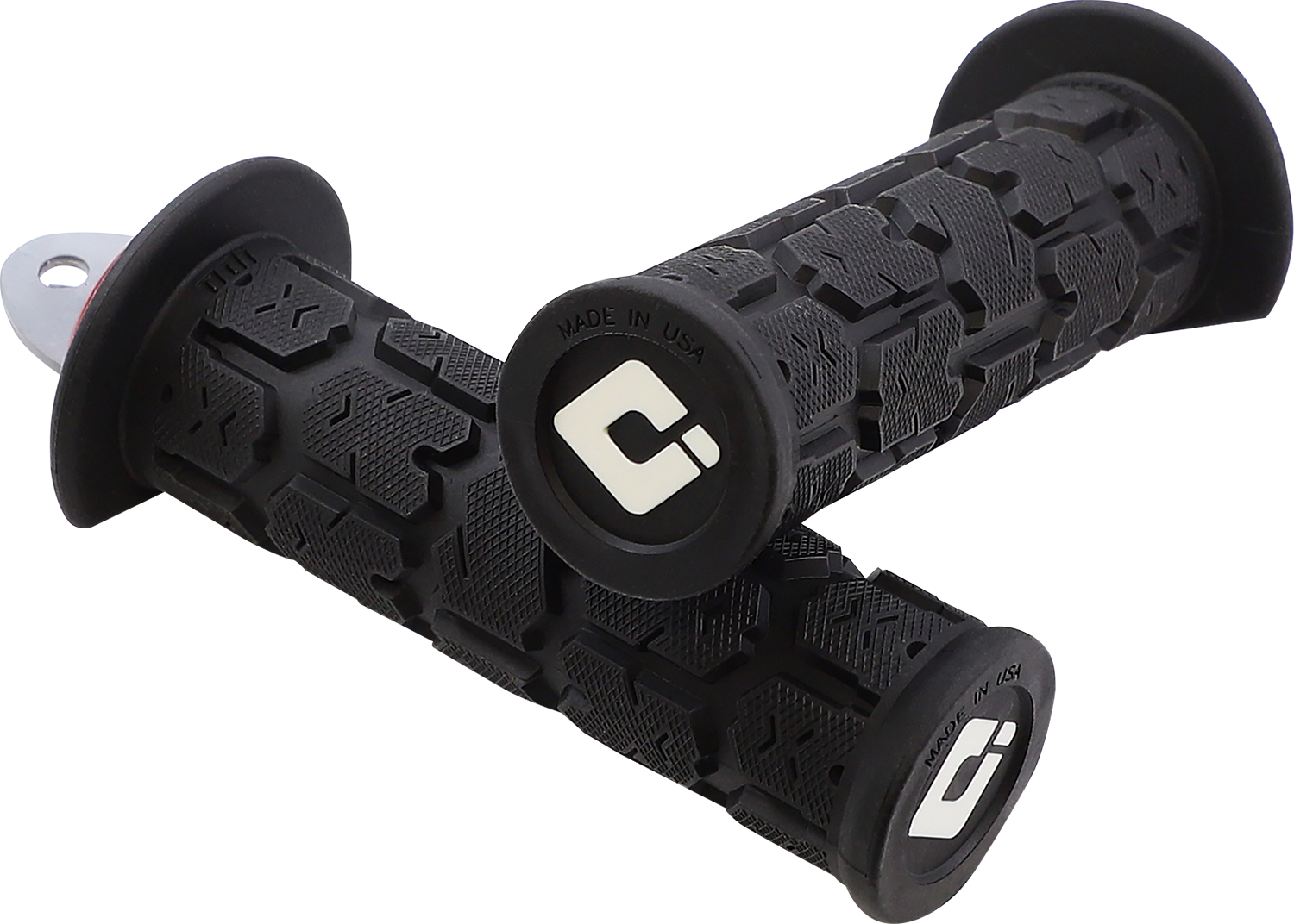 ODI Rogue ATV/PWC Grips - Black/Red J33RGB-R