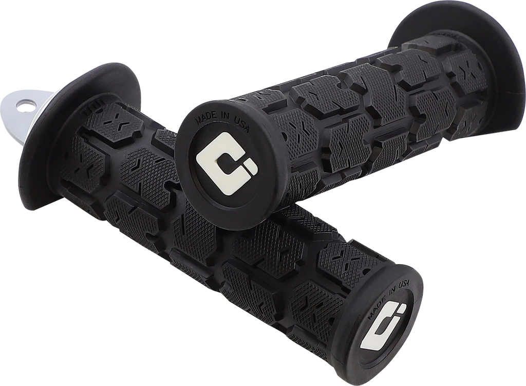 ODI Rogue ATV/PWC Grips - Black/Silver J33RGB-S