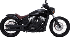 VANCE & HINES 3" Twin Slash Slip-On Mufflers - Black 48323