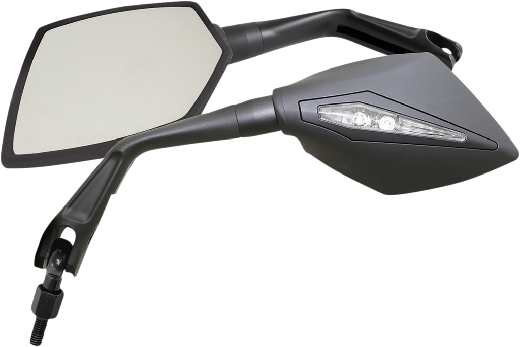 KOSO NORTH AMERICA Apex Mirror - Mirror / Apex / Diamond / Black 0640-1443