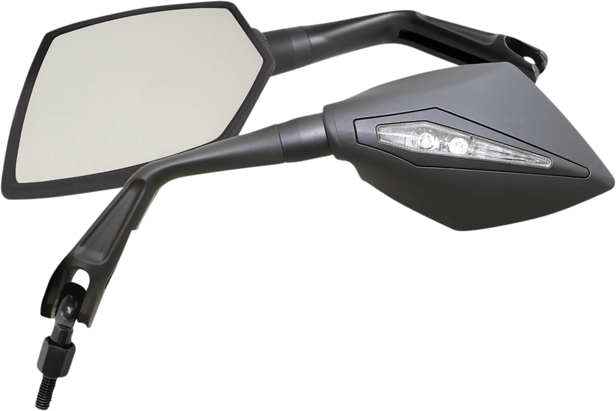 KOSO NORTH AMERICA Apex Mirror - Mirror / Apex / Diamond / Black 0640-1443