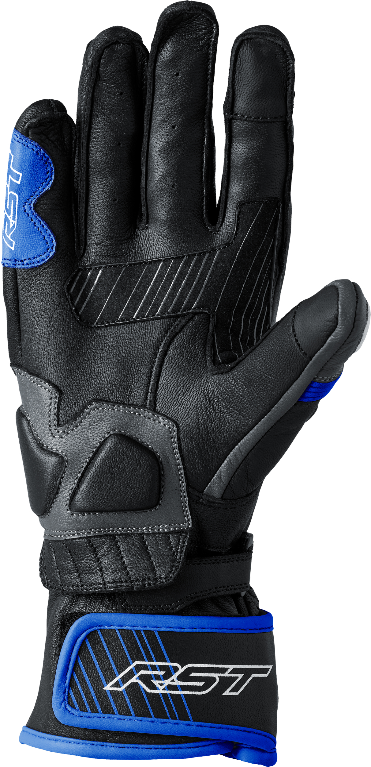 RST Fulcrum CE Men's Glove - Grey / Blue / Black - View 7