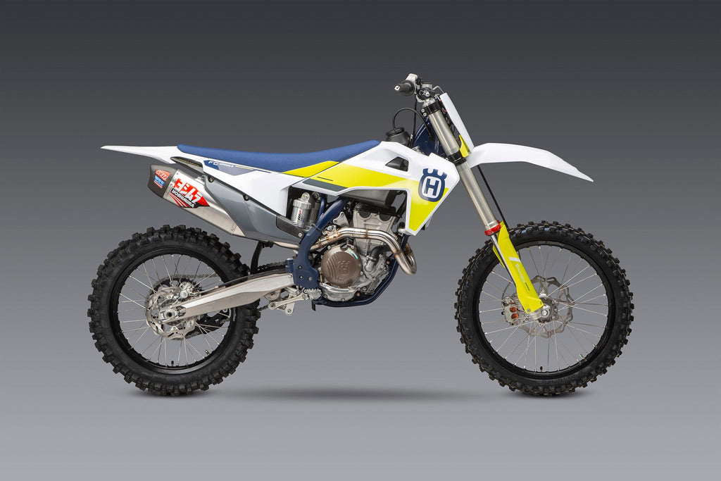 Yoshimura KTM/husq 250/350 19-22 / Gas Gas MC 250F RS-12 Stainless Full Exhaust, w/ Aluminum Muffler