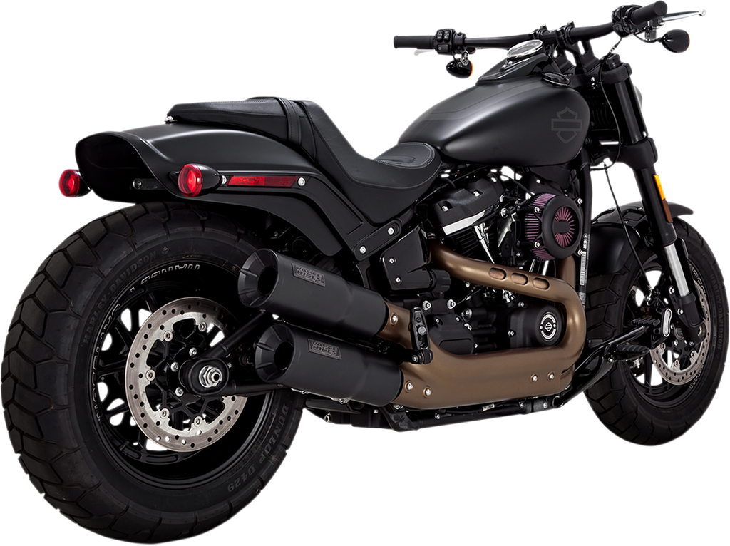 Vance & Hines Harley-Davidson 17-20 Street Rod Hi-Output Slip-On Black Slip-On Exhaust