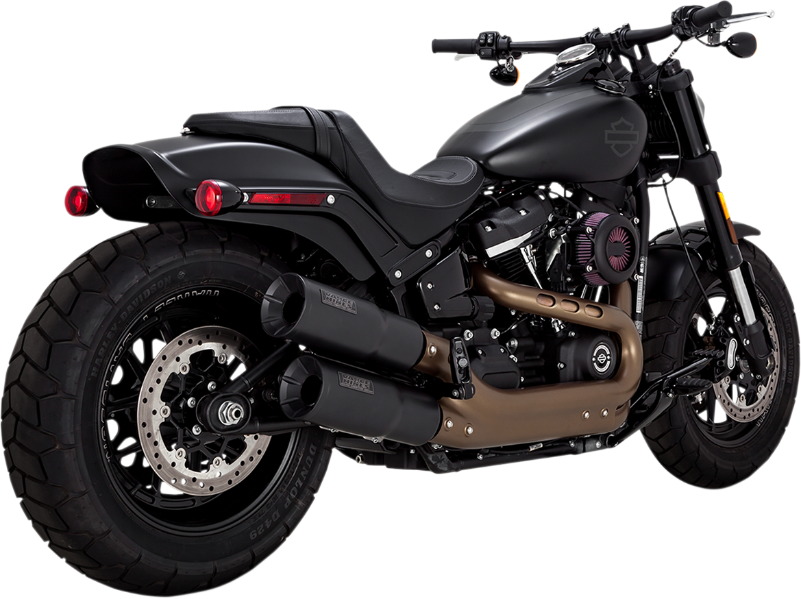 Vance & Hines Harley-Davidson 17-20 Street Rod Hi-Output Slip-On Black Slip-On Exhaust