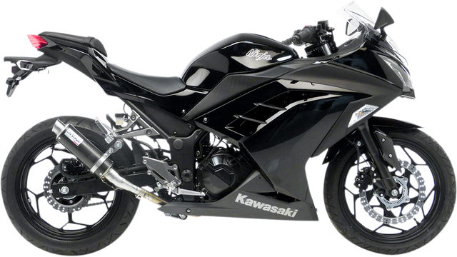 LeoVince GP Corsa Slip-On Muffler 3293U - Kawasaki Ninja 300/Z300 2013-2017