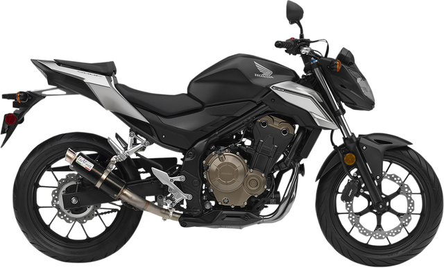 LeoVince GP Corsa Slip-On Muffler 3384U - Honda CB500F 2016-2021; Honda CBR500R 2016-2021