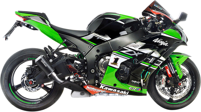 LeoVince LV-10 Muffler - Black – Kawasaki Ninja ZX-10R/ZX-10RR 2016-2024 15200BU