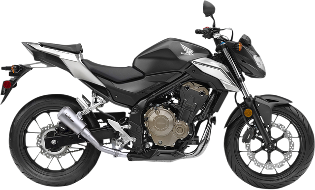 LeoVince LV-10 Slip-On Muffler 15208U - Honda CB500F/CBR500R 2016-2021