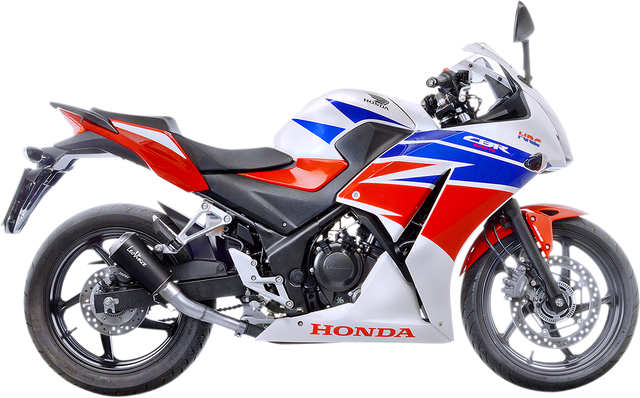 LeoVince Black Edition Muffler - CBR300 15211BU - Honda CBR300R LV-10 - Honda CBR300R 2015-2022