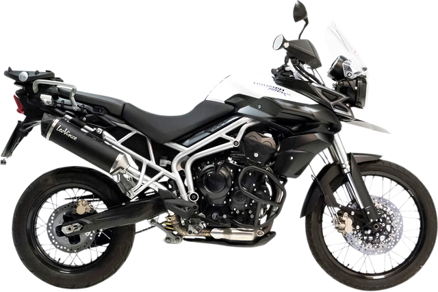 LeoVince Nero Muffler - Tiger 800 14006U - Triumph Tiger 800 XC/XCA/XCX/XR/XRX 2011-2016