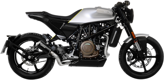 LeoVince LV-10 Muffler - Black 15220BU - Husqvarna Vitpilen 701 2018-2020; Husqvarna Svartpilen 701 2019-2020
