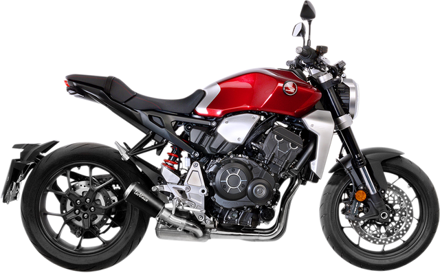 LeoVince LV-10 Black Edition Slip-On Muffler - Honda CB1000R 15222B 2018-2026