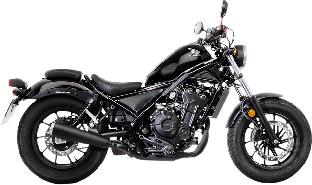LeoVince Classic Racer Slip-On Muffler - Honda Rebel 300/500 15006BU 2017-2026