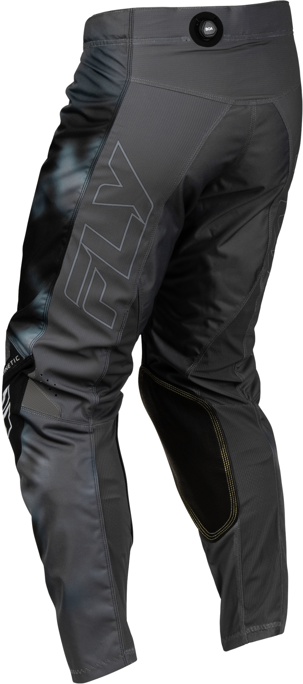FLY Racing Kinetic Blur Pants (2027) - Black / Grey - View 5