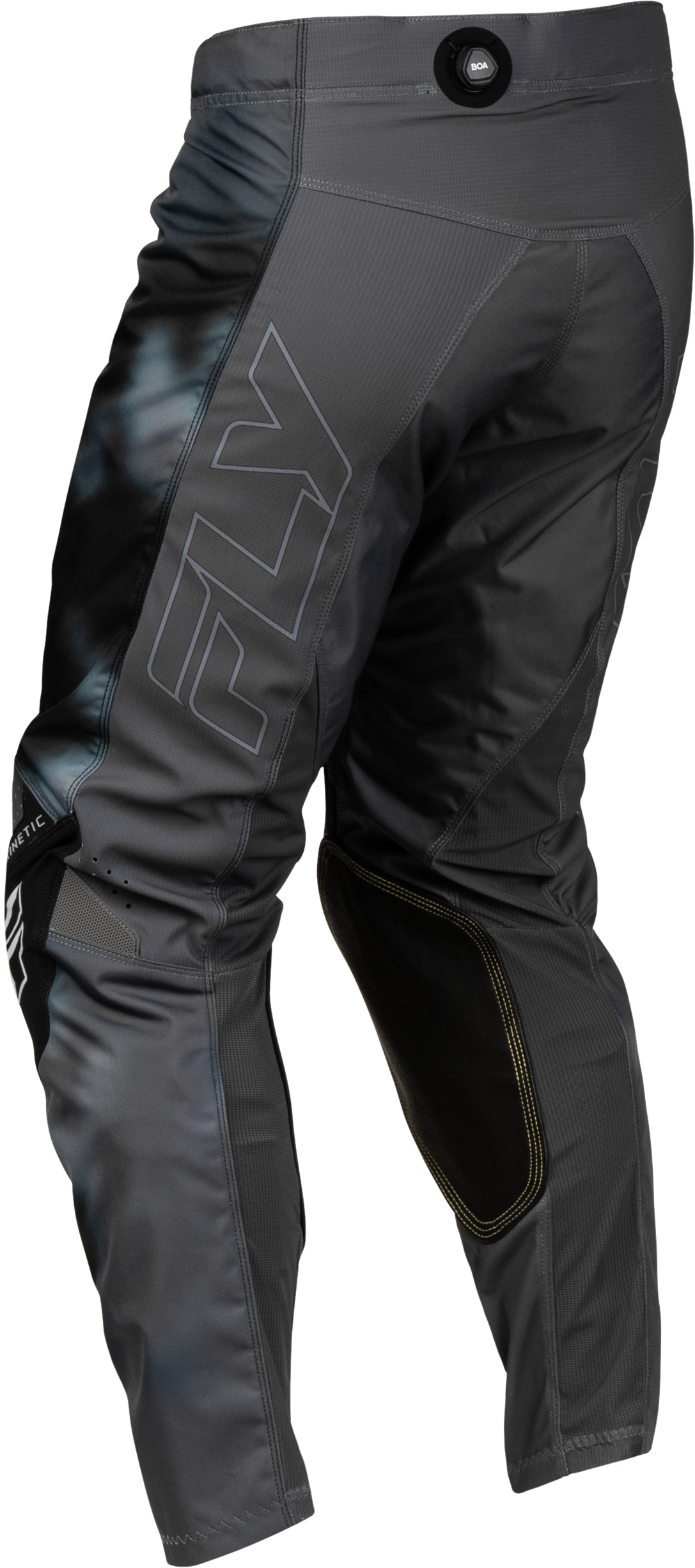 FLY Racing Kinetic Blur Pants (2027) - Black / Grey - View 5