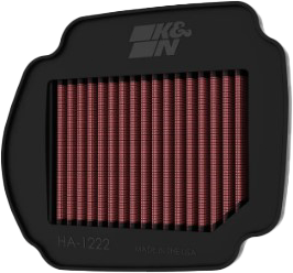K&N HA-1222 High-Flow Air Filter For Honda Grom, Honda Grom 125, And Honda Grom 125 ABS
