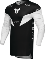 THOR Sportmode Strike Jersey — White/Black