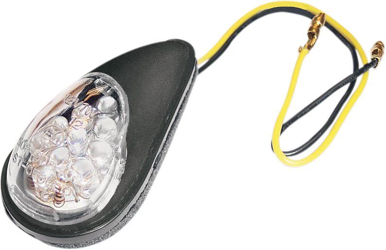 K&S TECHNOLOGIES Ultra Mini Flush-Mount LED Marker Lights - Ultra Mini LED Marker Lights / Flush-Mount / Black 2040-0318
