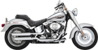 VANCE & HINES 3" Twin Slash Slip-On Muffler - Chrome 16343