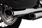 VANCE & HINES 3" Twin Slash Slip-On Muffler - Chrome 16379