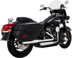 VANCE & HINES 3" Twin Slash Slip-On Muffler - Chrome 16379