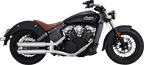 VANCE & HINES 3" Twin Slash Slip-On Mufflers - Chrome 18323
