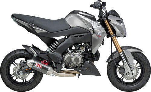 Yoshimura Z125 Pro (BR125) 17-26 Race RS-2 Stainless Full Exhaust, w/ Carbon Fiber Muffler