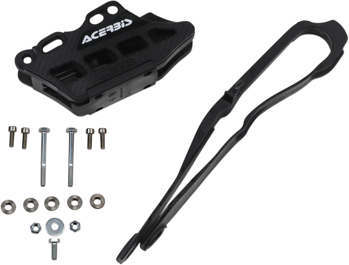 ACERBIS Chain Guide 2.0 and Slider Kit - Black / Honda 1231-1034