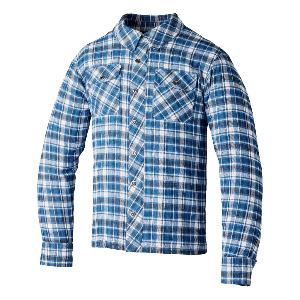 RST Lumberjack CE Men's Textile Shirt - Blue / Grey - View 6