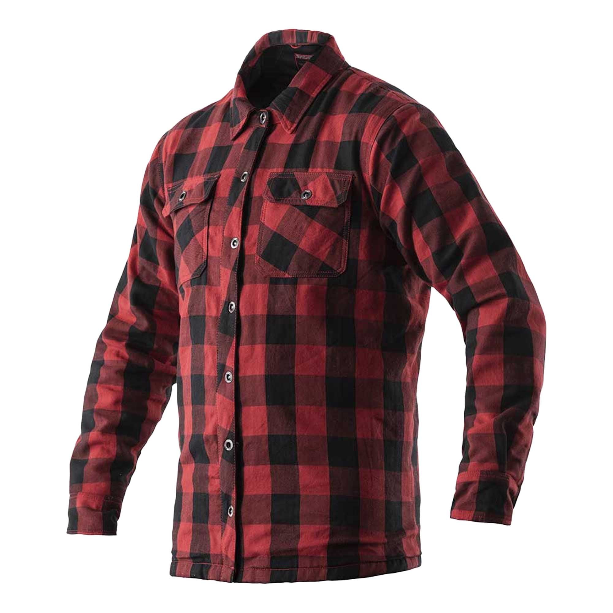 RST Lumberjack CE Men's Textile Shirt - Red - View 14
