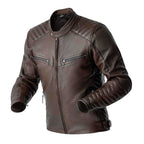 RST Roadster Air CE Men's Leather Jacket - Brown - View 6