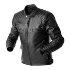 RST Roadster Air CE Men's Leather Jacket - Black - View 3