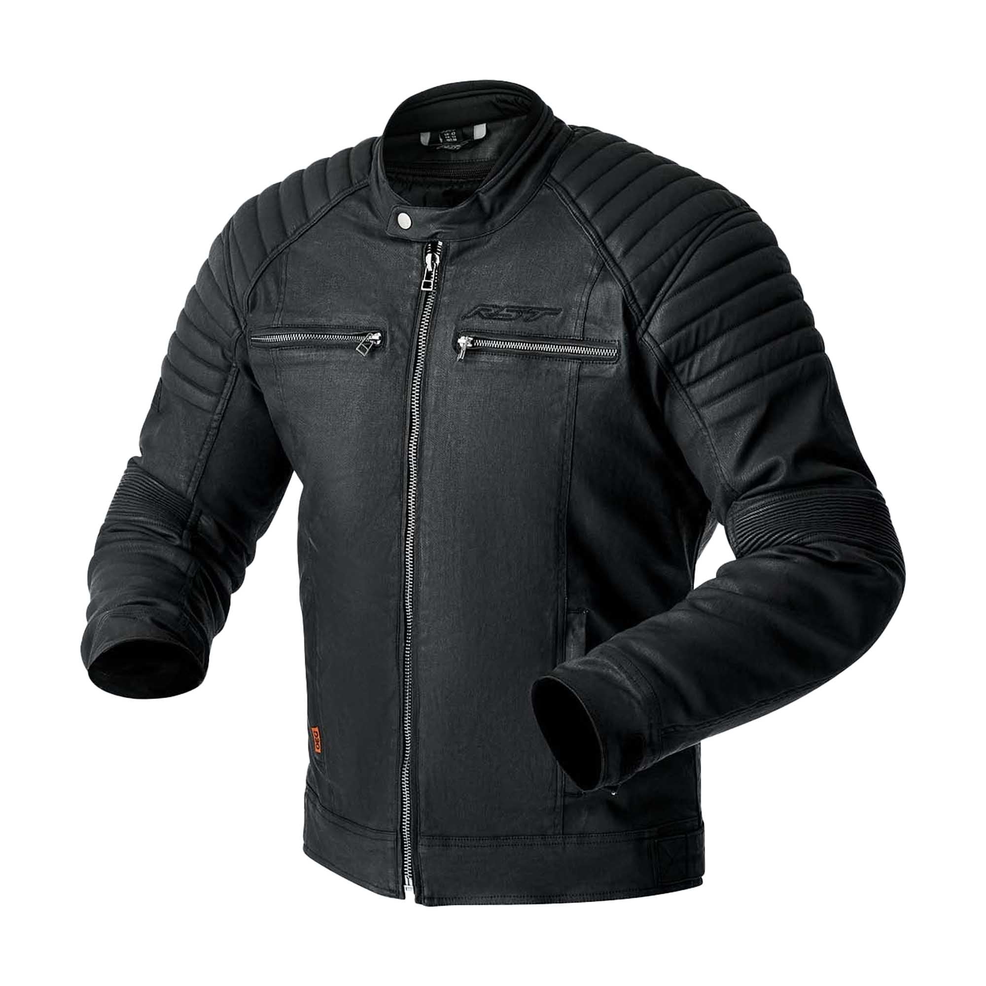 RST Brixton CE Men's Textile Jacket - Black - View 4