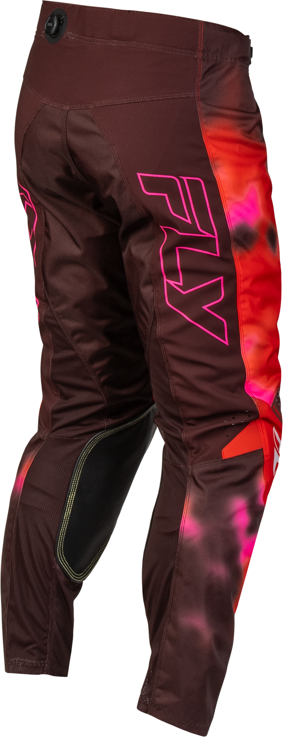 FLY Racing Kinetic Blur Pants (2027) - Red / Maroon - View 11