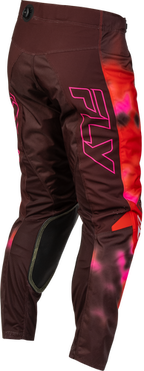 FLY Racing Kinetic Blur Pants (2027) - Red / Maroon - View 27