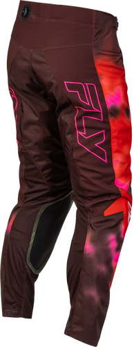 FLY Racing Kinetic Blur Pants (2027) - Red / Maroon - View 27