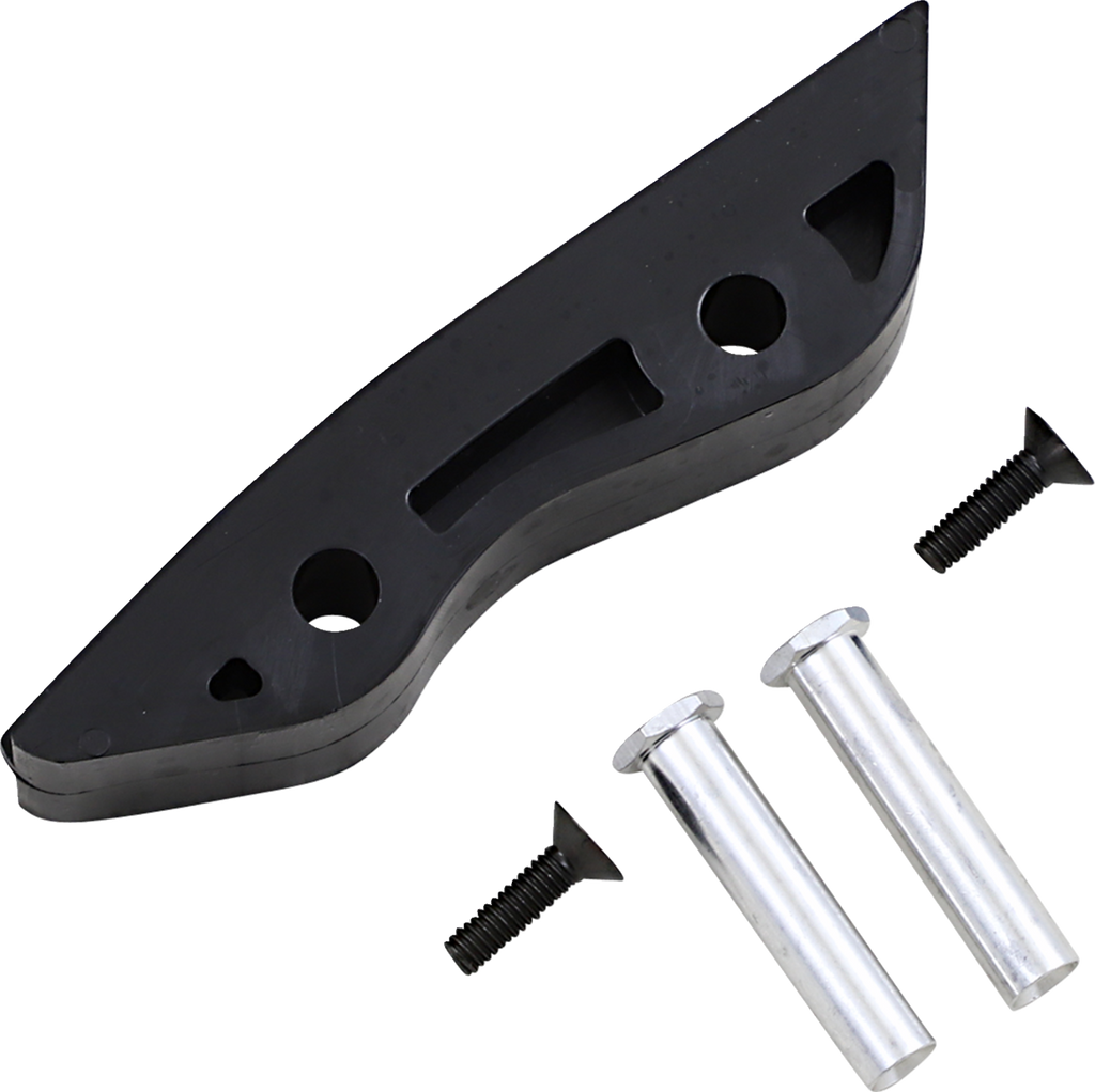 T.M. DESIGNWORKS Rear Chain Guide Replacement Wear Block - Wear Block & Hardware / Factory Edition # 2 1231-1227