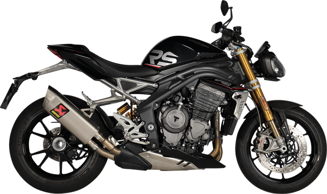 Akrapovic Slip-On Line Muffler - Titanium – Triumph Speed Triple 1200 RS/RR 2021-2025 S-T12SO5-HAPXLT