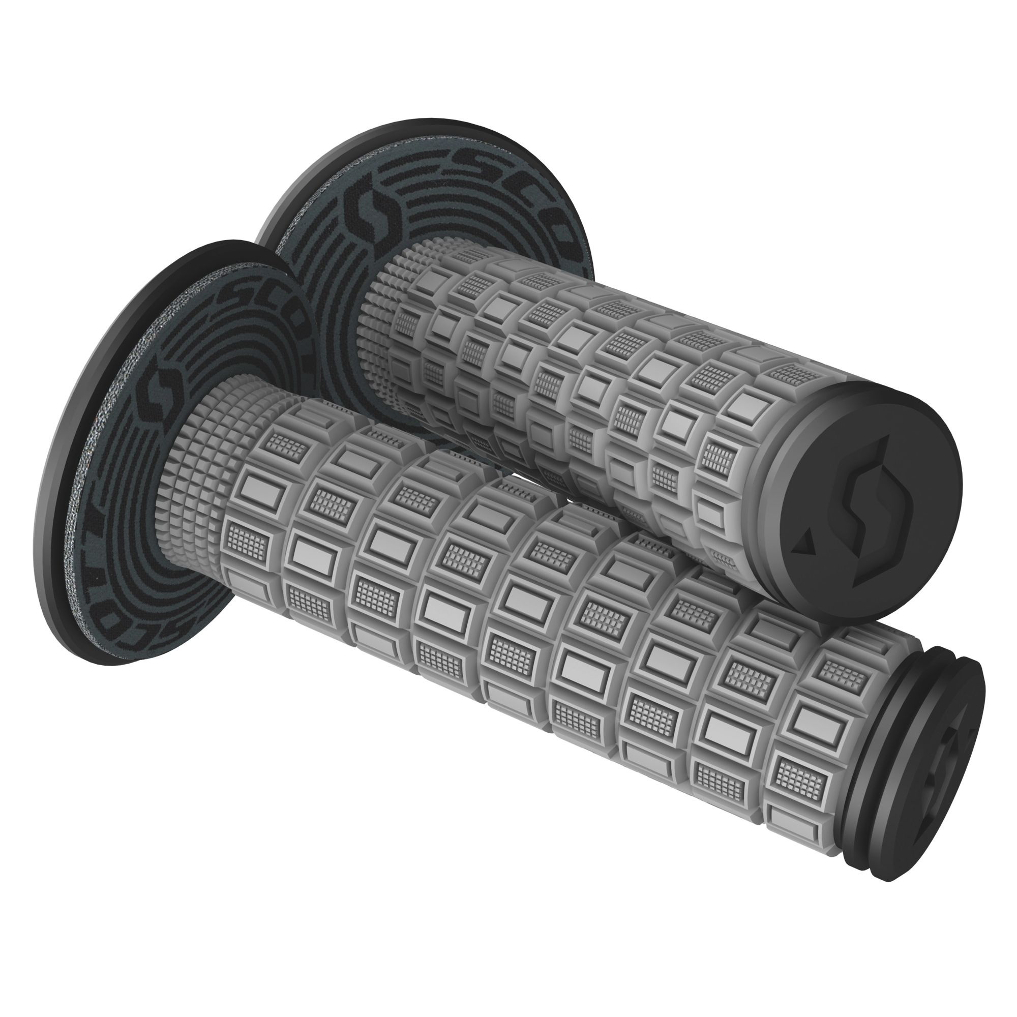 SCOTT Mellow + Donut Grips - Gray/Black 269305-1019