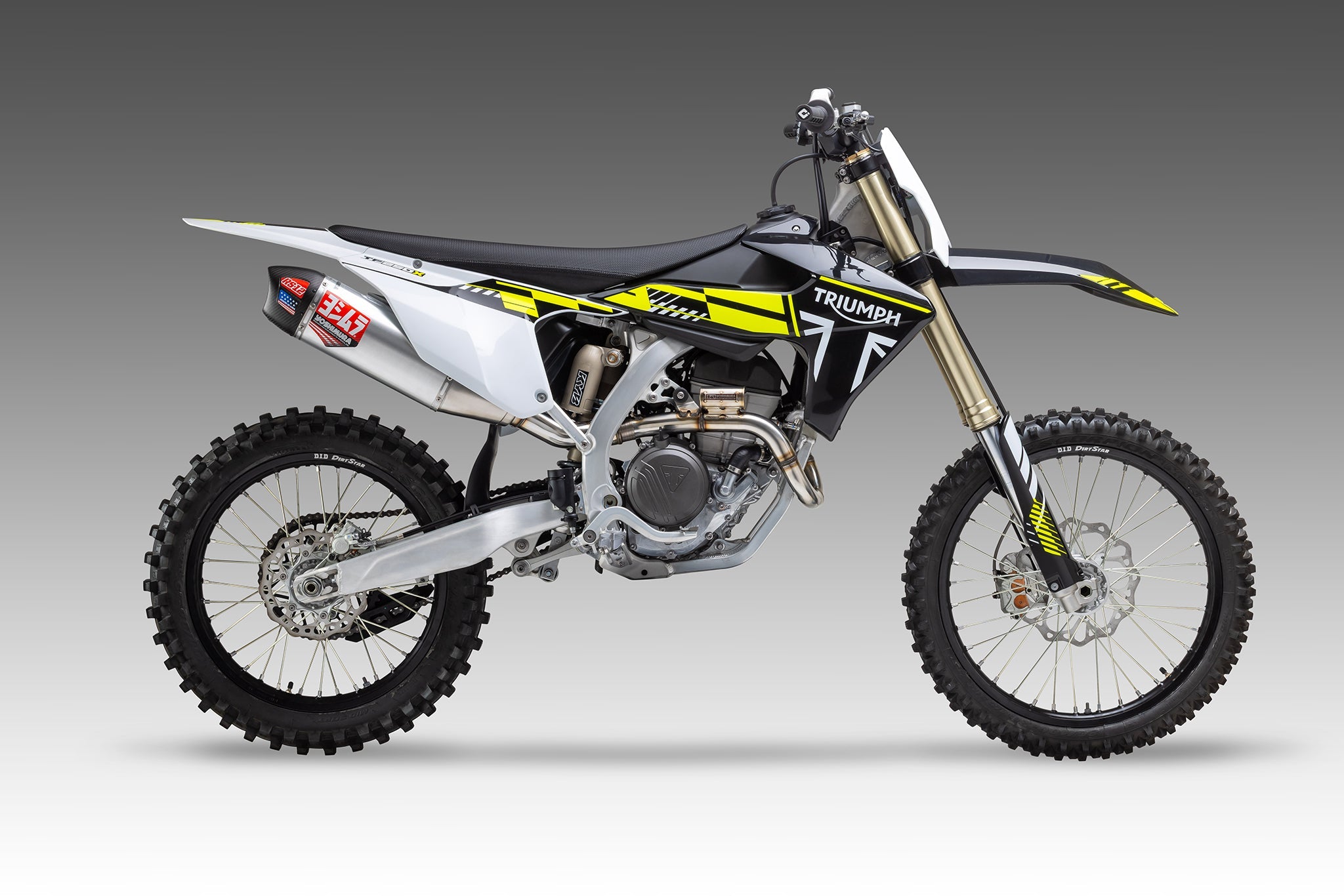 Yoshimura TF250-X RS-12 Stainless Full Exhaust, w/ Aluminum Muffler